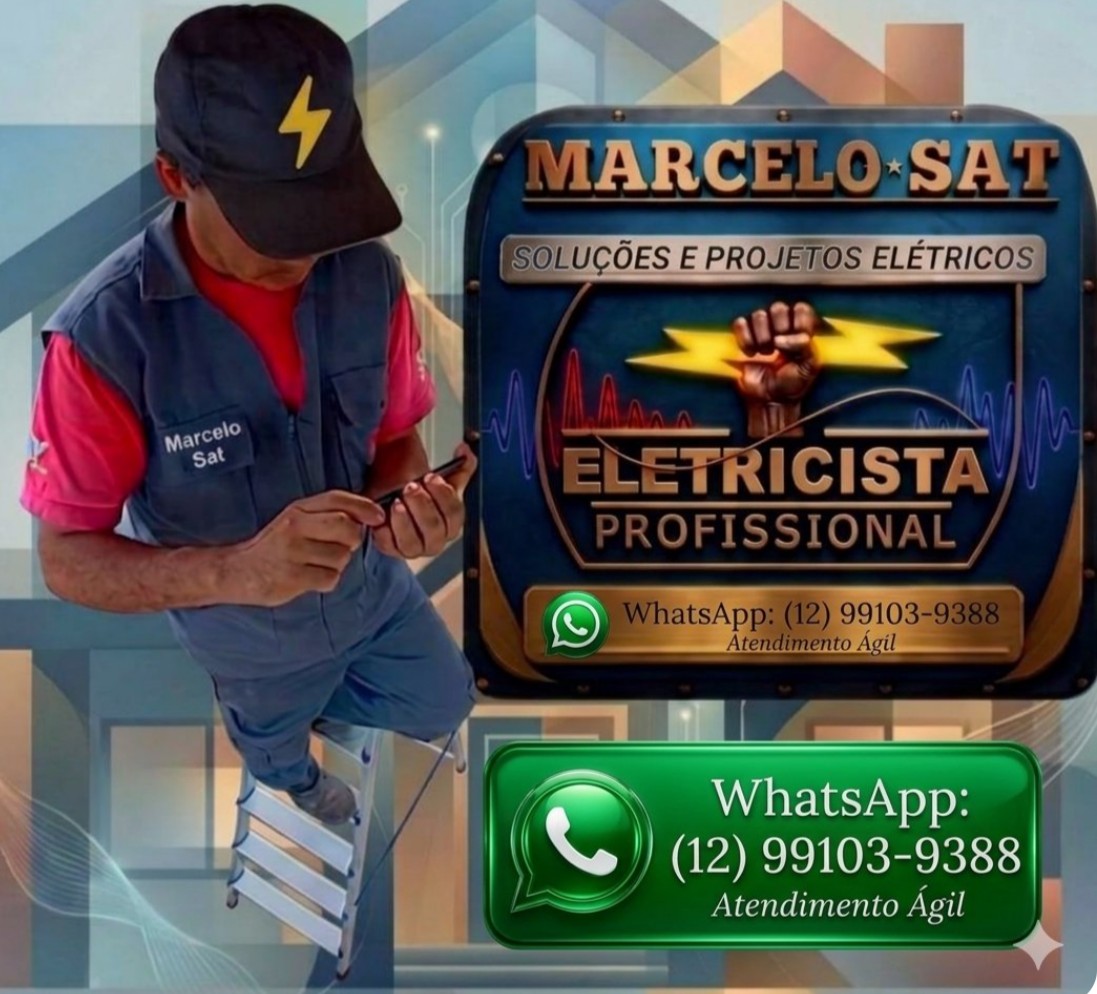 Marcelo Sat, eletricista profissional